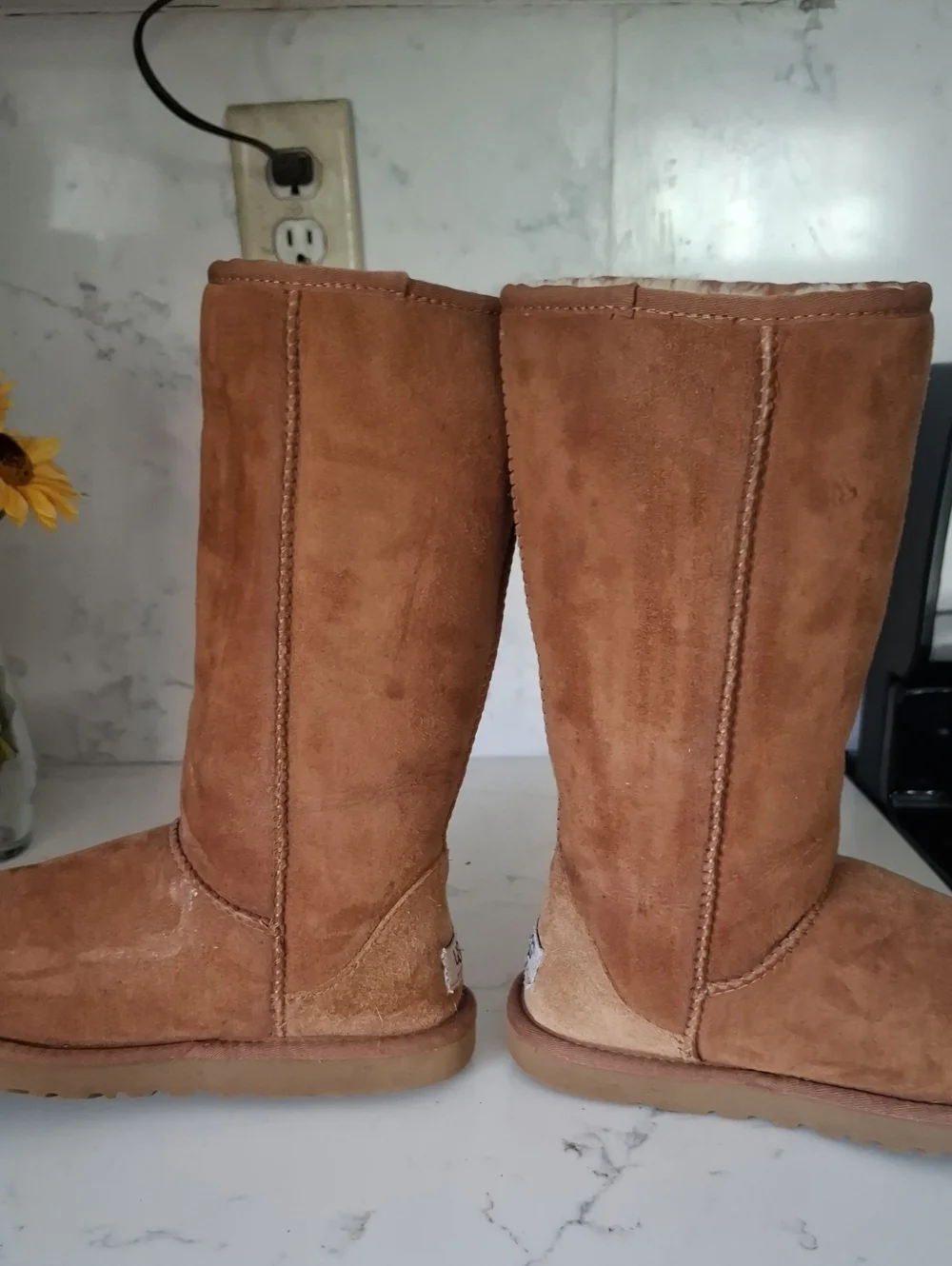 UGG Classic Tall Suede Boots - Chestnut